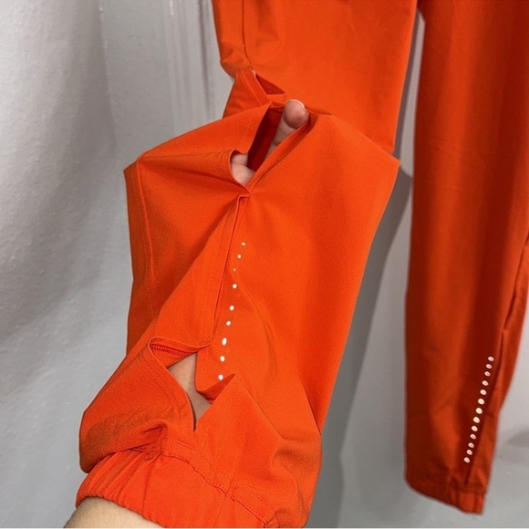 Lululemon adapted state high-rise jogger *Air flow solar orange  sz 4 NWOT. - Picture 14 of 16
